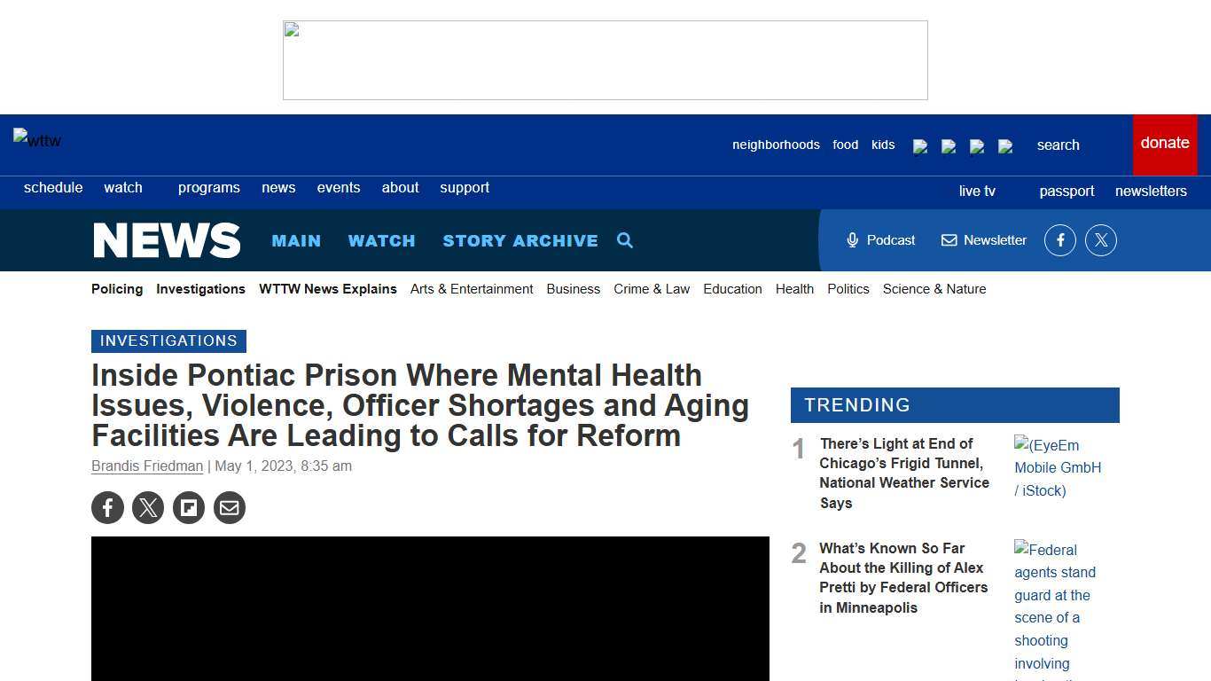 Inside Pontiac Prison Where Mental Health Issues, Violence, Officer Shortages and Aging Facilities Are Leading to Calls for Reform Chicago News WTTW